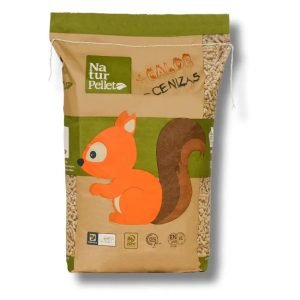 Pellet Naturpellet ENplus A1 – 5 Palets (385 sacos de 15 kg, 5.775 kg)